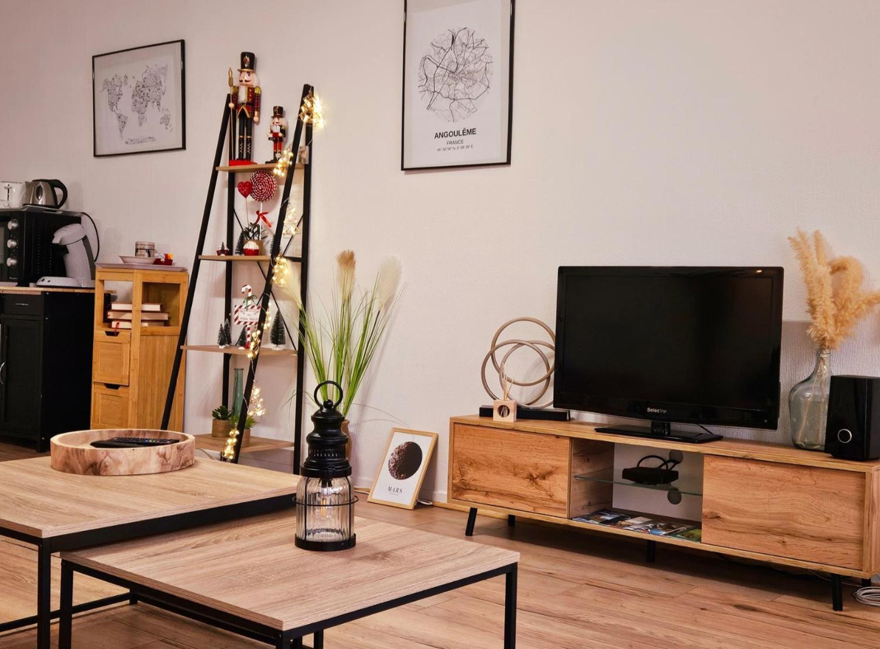 Appartement Cosy Proche Gare - Fibre Optique Et Parking Angoulême Dış mekan fotoğraf